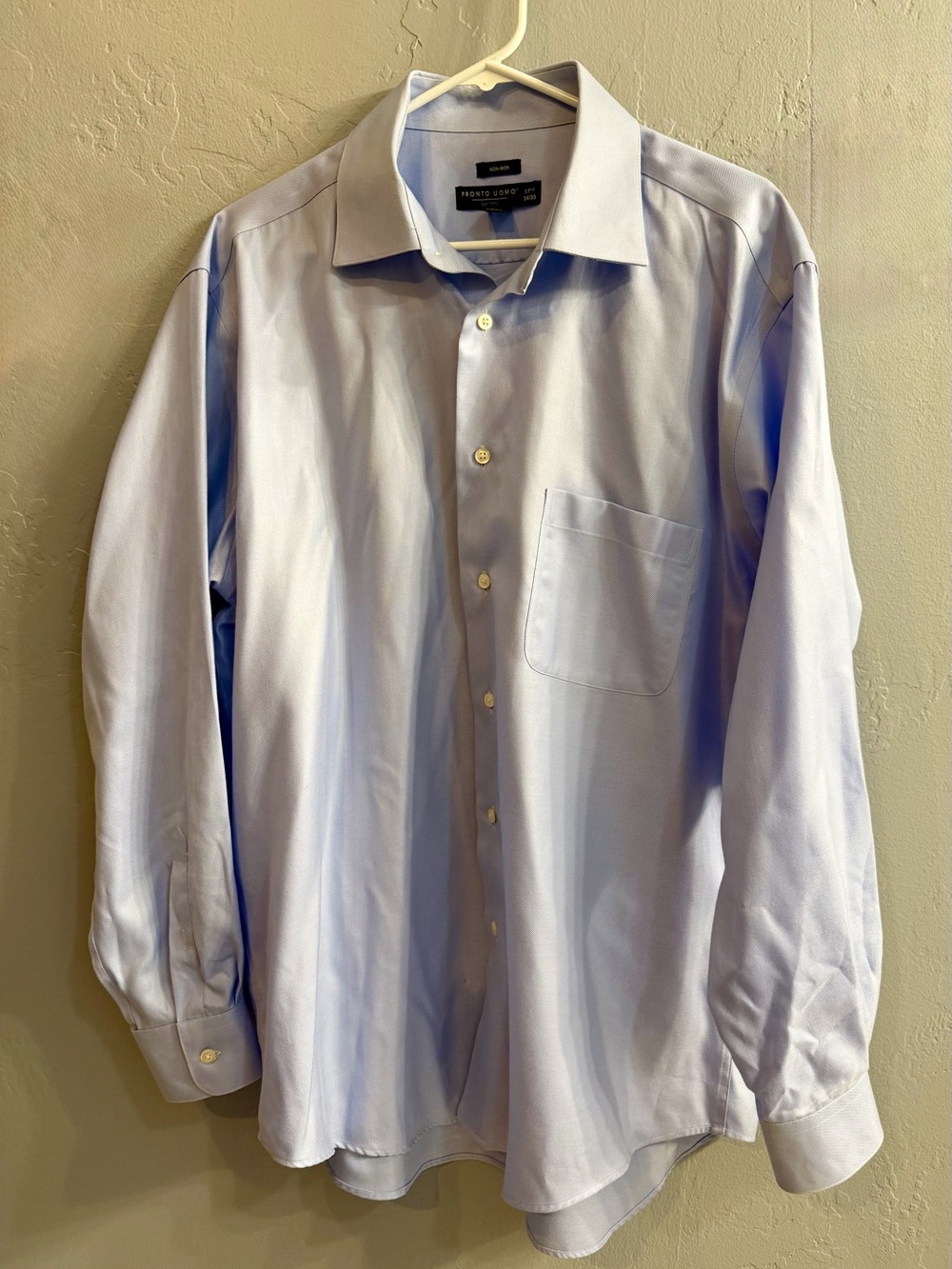 Pronto Uomo Light Blue Men's Dress Shirt